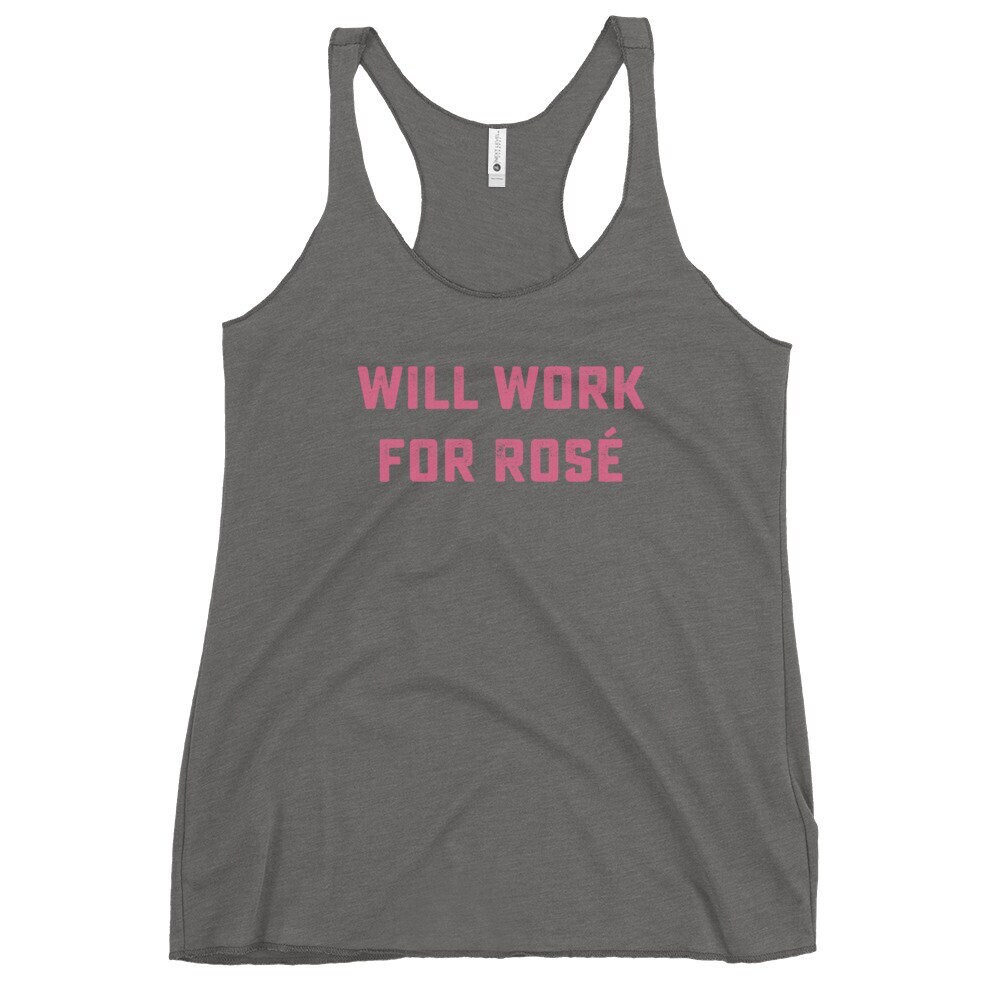 Wird Für Rosé Tri-Blend Tank Top Funktionieren von TheGirlinTulle