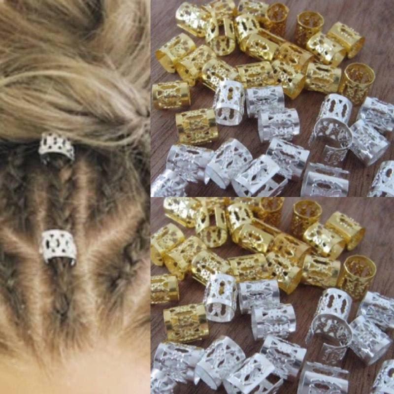25 Gold Verstellbare Haarmanschette/Perle Für Dreadlocks Box Braids, Cornrows Und Zöpfe 25 Gold Verstellbare Haarmanschette/Perle Für Dreadlocks Box Braids, Cornrows Und Zöpfe von TheGlamGlam