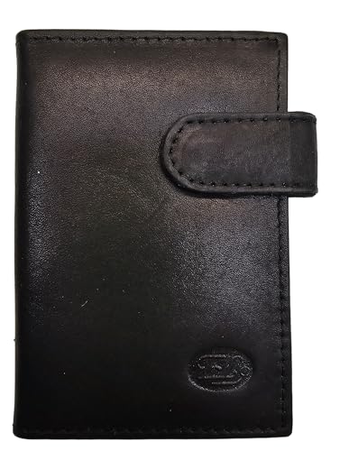 TheGloveHut Uni Kreditkartenetui aus echtem Leder, Ziehharmonika-Stil, Geldbörse, Schwarz , Einheitsgröße, Kartenetui aus Leder TheGloveHut Uni Kreditkartenetui aus echtem Leder, Ziehharmonika-Stil, Geldbörse, Schwarz , Einheitsgröße, Kartenetui aus Leder von TheGloveHut