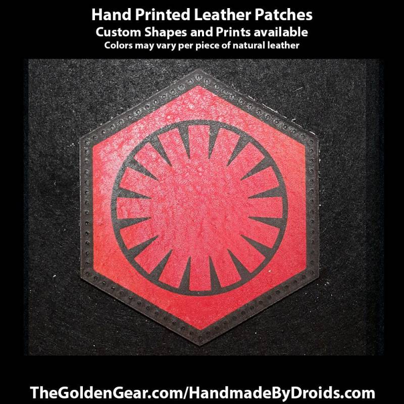 First Order 3.8 Inch Leder Patch von TheGoldenGear