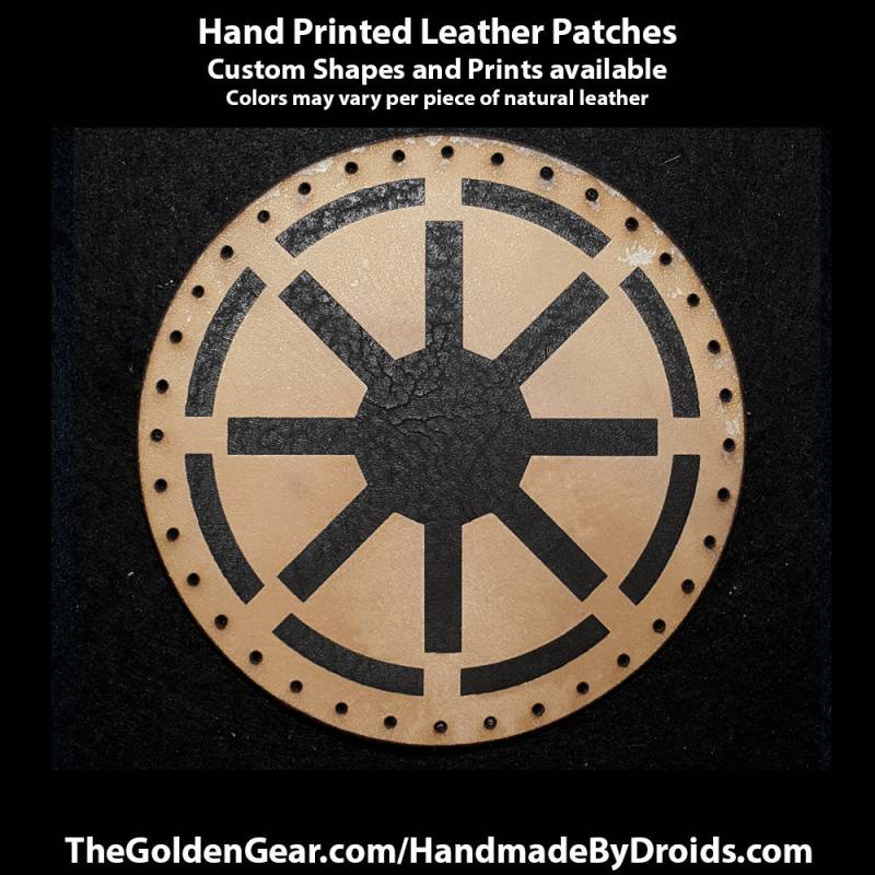 Galactic Republik 3.8 Inch Leder Patch von TheGoldenGear