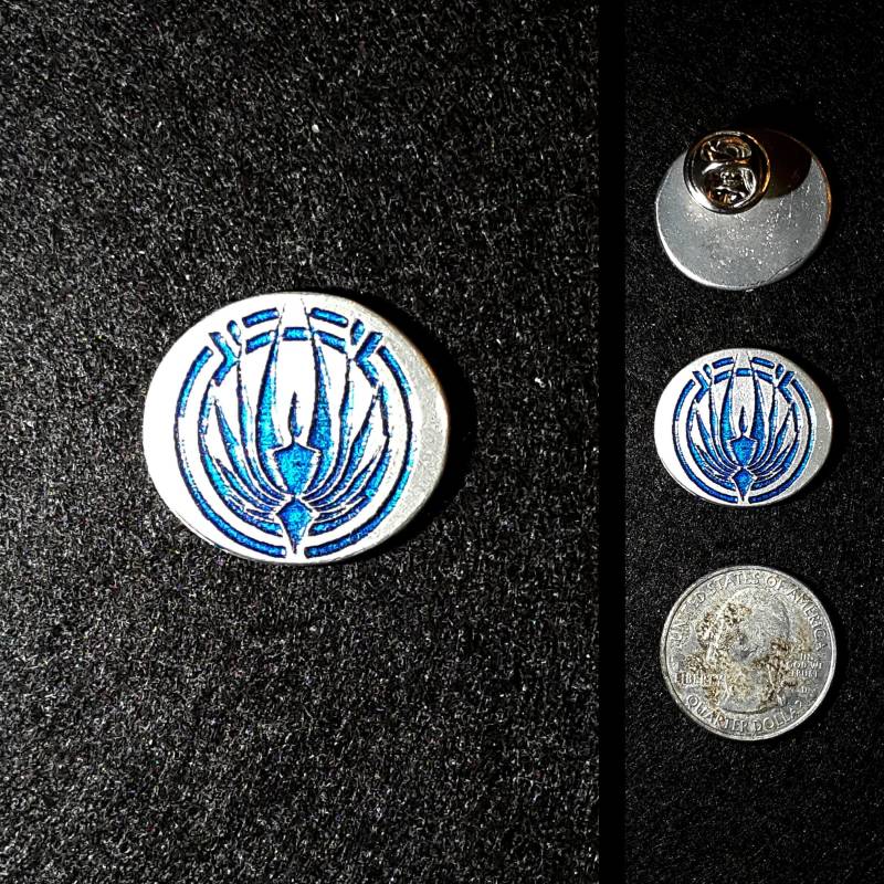 Hand Gegossen Bsg 75 Insignia 1 In. Anstecknadel Hand Gegossen Bsg 75 Insignia 1 In. Anstecknadel von TheGoldenGear