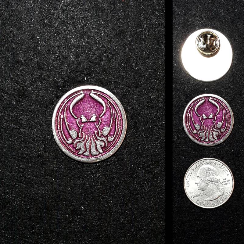Hand Gegossen Cthulhu 1 In. Anstecknadel Hand Gegossen Cthulhu 1 In. Anstecknadel von TheGoldenGear