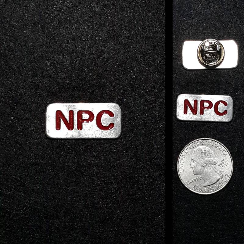 Handgegossener Npc | Nicht Spieler Charakter Anstecknadel Handgegossener Npc | Nicht Spieler Charakter Anstecknadel von TheGoldenGear