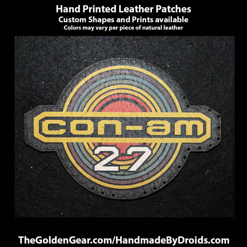 Outland - Con-Am Lederaufnäher 70 90 cm Outland - Con-Am Lederaufnäher 70 90 cm von TheGoldenGear