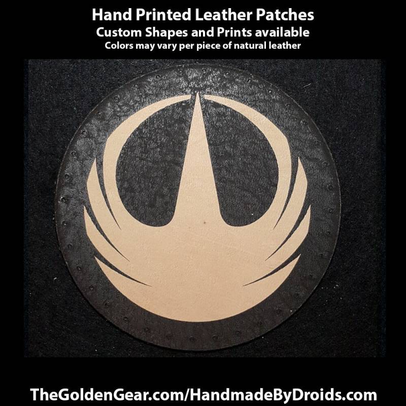 Rogue One 3.8 cm Leder Patch von TheGoldenGear