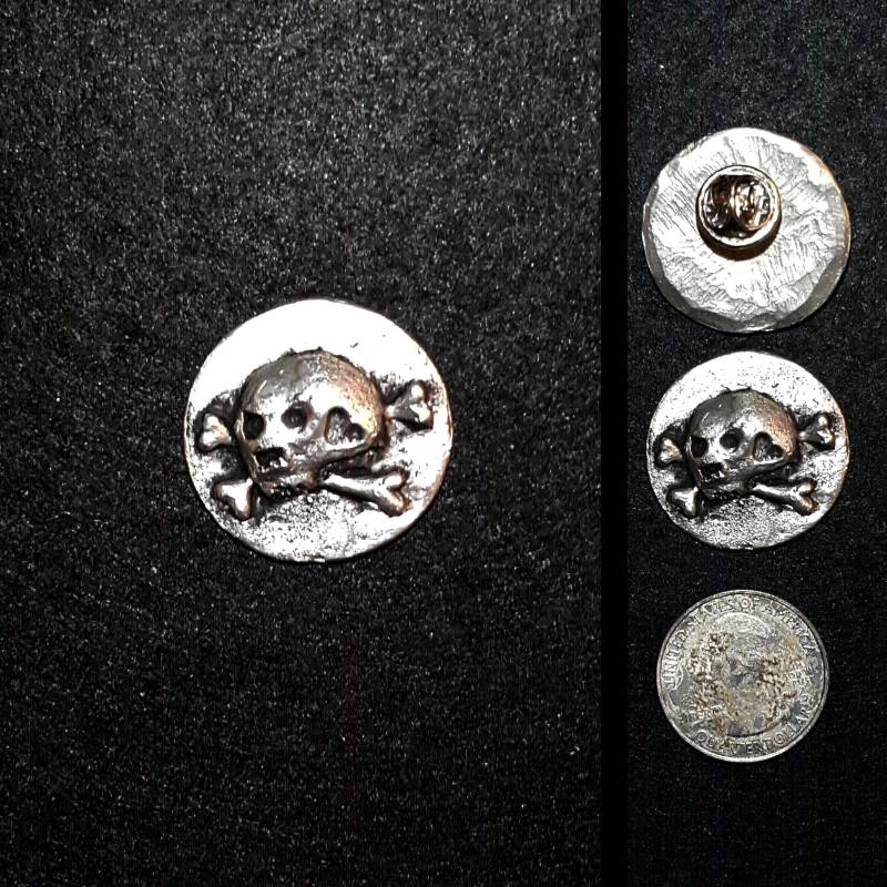 Zinn Gegossener Schädel 32mm Zinn Gegossener Schädel 32mm von TheGoldenGear