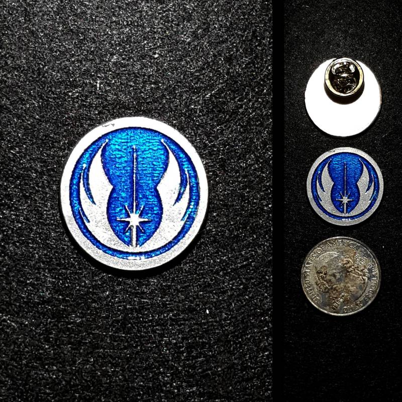 Zinn Jedi Anstecknadel Zinn Jedi Anstecknadel von TheGoldenGear