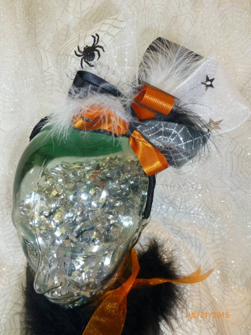 Halloween Spinne Und Web Stirnband Halloween Spinne Und Web Stirnband von TheGreatHATSBYCo