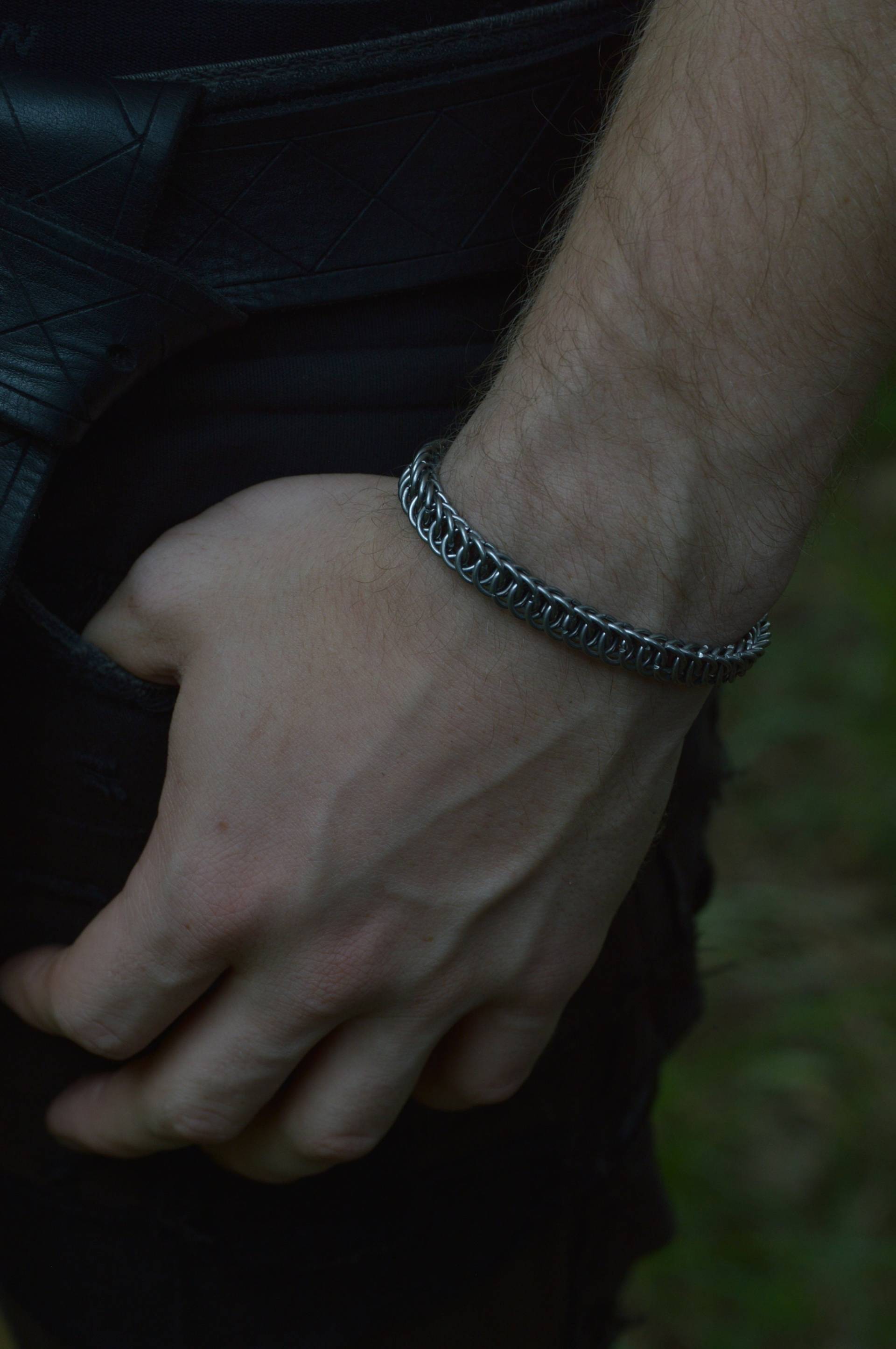 Halb Persisch Chainmaille Armband Halb Persisch Chainmaille Armband von TheGrimRinger