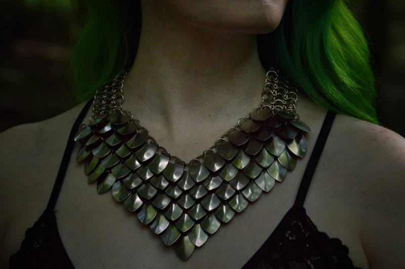 Scalemaille Halskette Scalemaille Halskette von TheGrimRinger