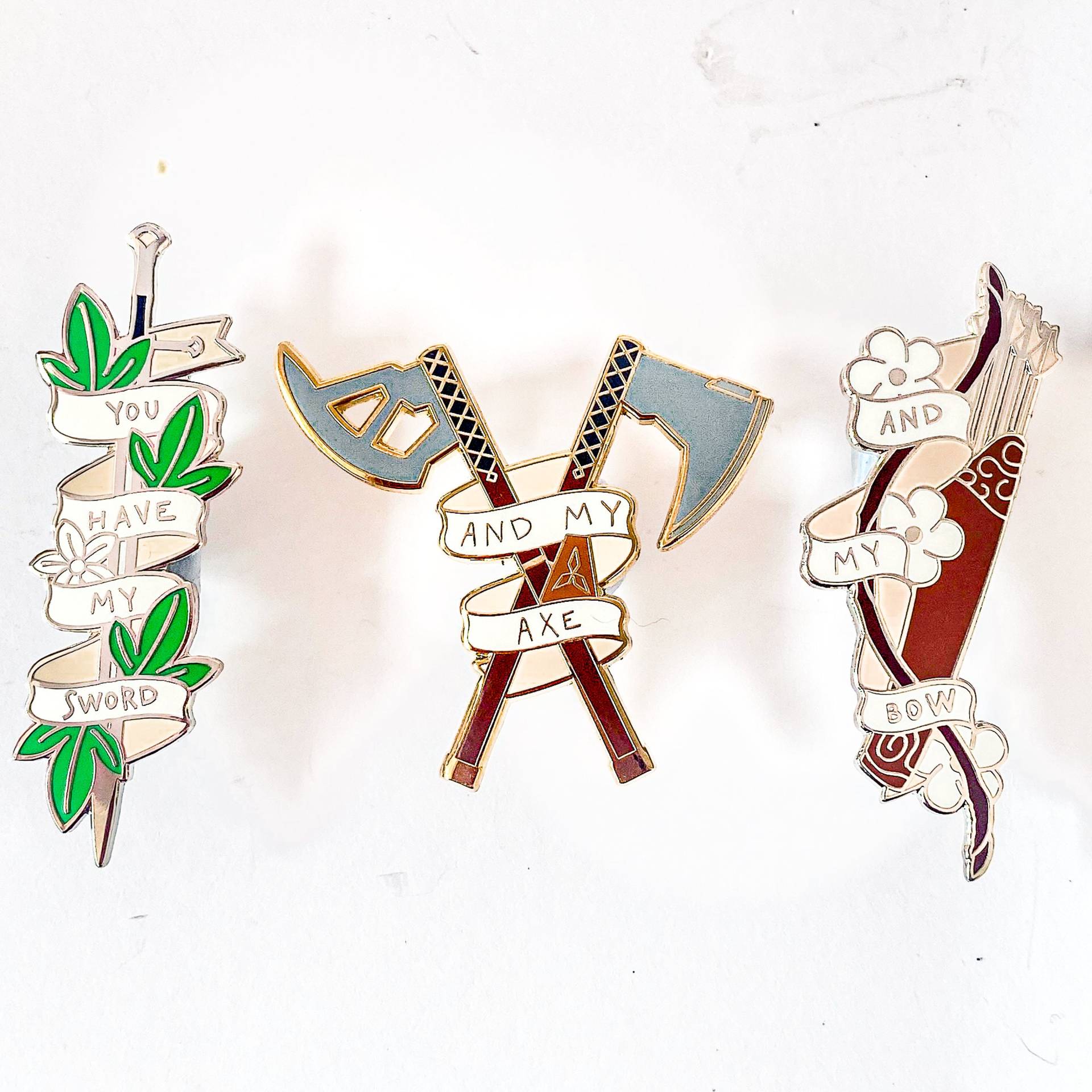 3 Jäger Hard Enamel Pin Pack . von TheGrumpyUnicornCo