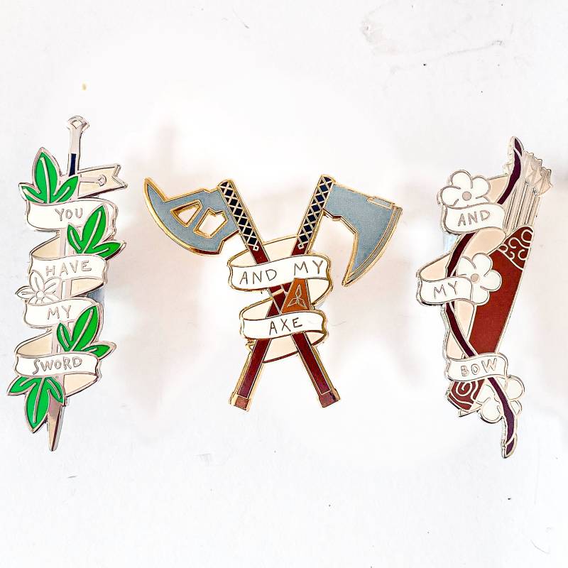 3 Jäger Hard Enamel Pin Pack . von TheGrumpyUnicornCo