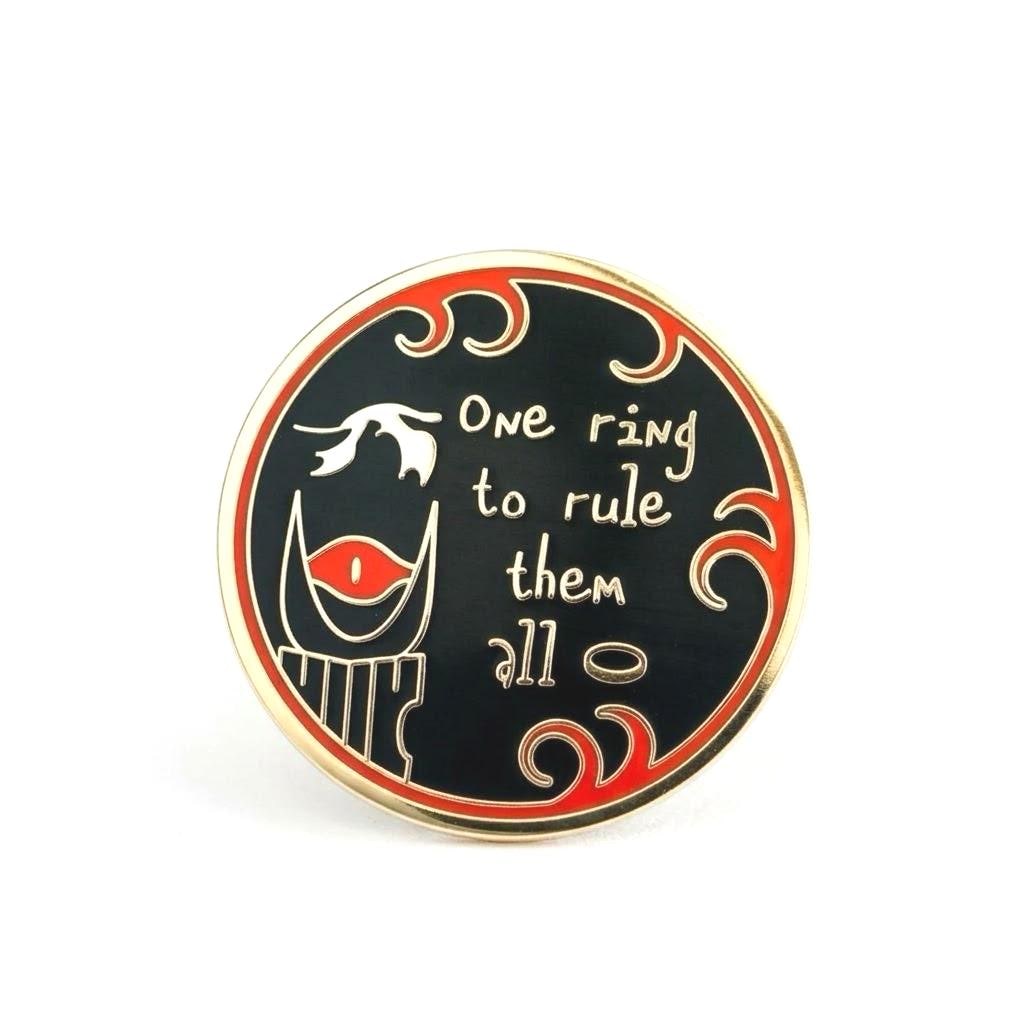 Dark Lord Herr Der Ringe Pin von TheGrumpyUnicornCo