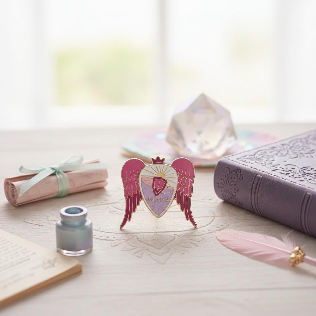 Paladin D&d Pin von TheGrumpyUnicornCo