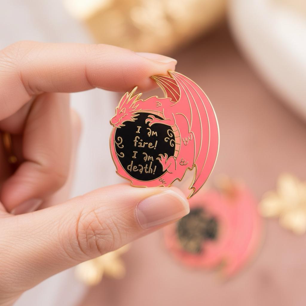 Smaug Herr Der Ringe Pin von TheGrumpyUnicornCo