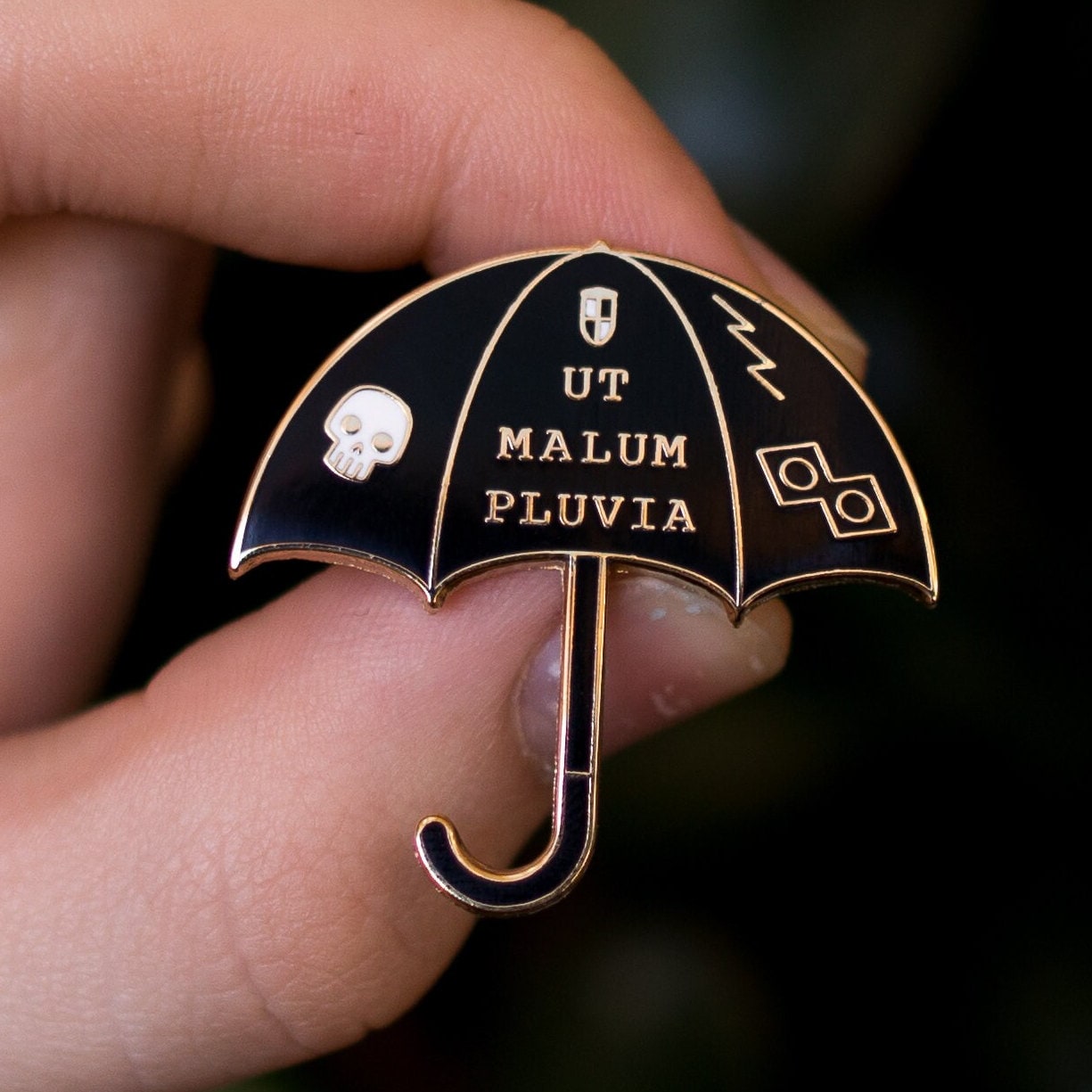 The Umbrellaacademy Emaille Pin Oder Sticker von TheGrumpyUnicornCo