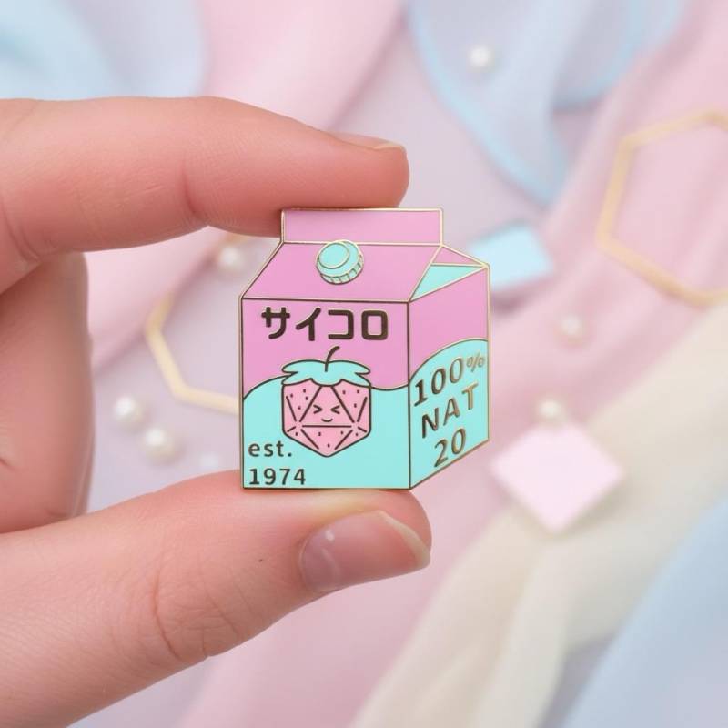 Würfel Box D & Pin, Aufkleber Oder Anhänger von TheGrumpyUnicornCo