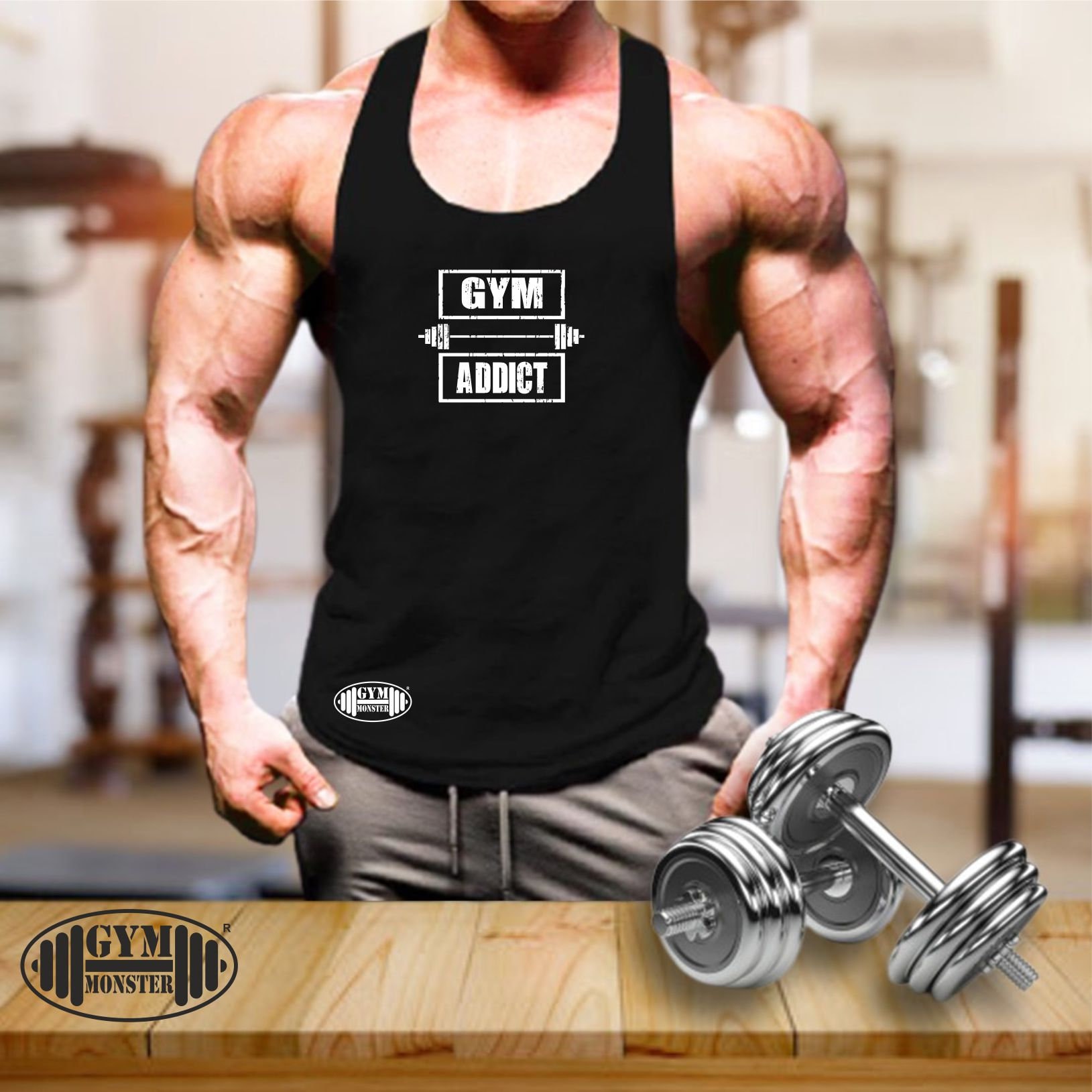 Gym Addict Weste Kleidung Bodybuilding Training Übung Kick Boxen Kampfsport Mma Beast Monster Männer Tank Top von TheGymMonsterTGM