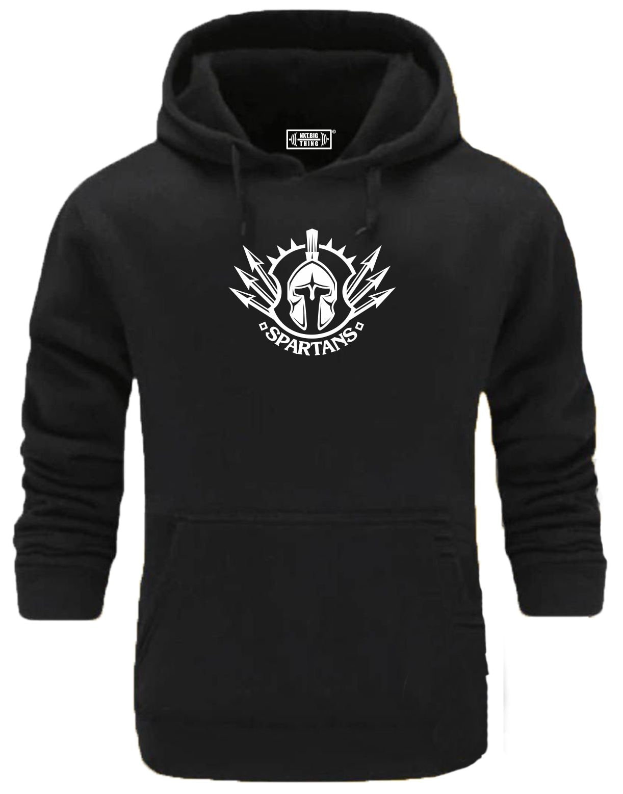 Spear & Helm Hoodie Gym Kleidung Bodybuilding Training Workout Übung Kick Boxen Mma Arrow Spartan Warrior Gymwear Herren Sweatshirt Top von TheGymMonsterTGM