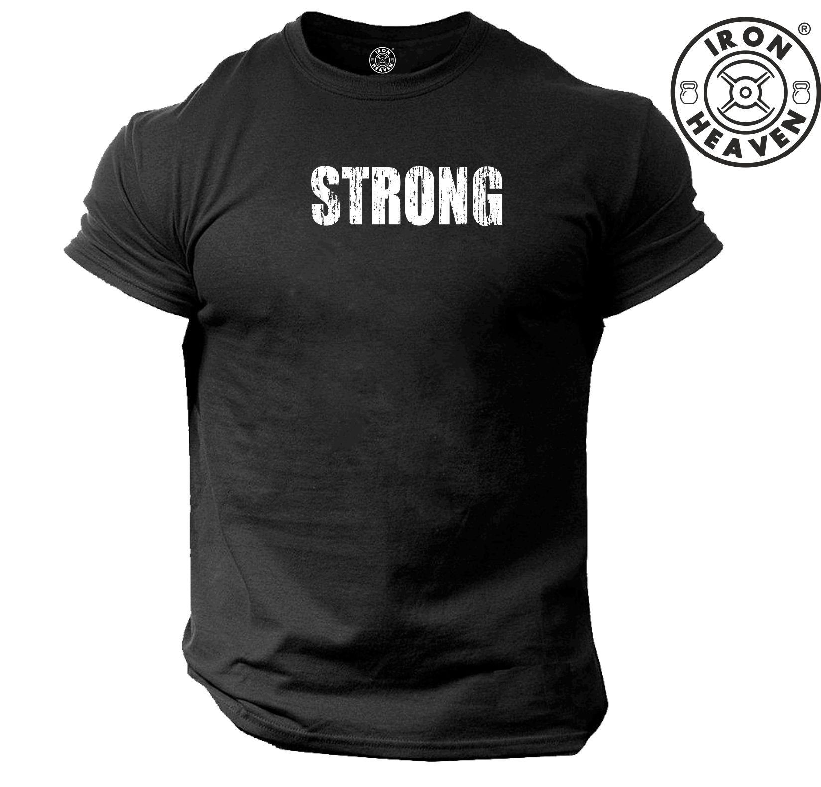 starkes T-Shirt Gym Kleidung Bodybuilding Krafttraining Workout Übung Fitness Kickboxen Karate Mma Iron Heaven Gymwear Männer T Top starkes T-Shirt Gym Kleidung Bodybuilding Krafttraining Workout Übung Fitness Kickboxen Karate Mma Iron Heaven Gymwear Männer T Top von TheGymMonsterTGM