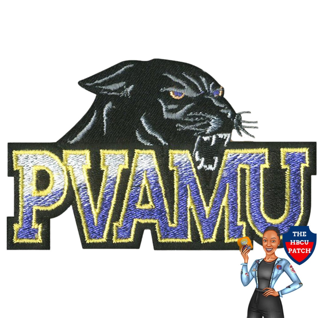 Prairie View A & M Universität Panther Embroidery Patch von TheHBCUPatch