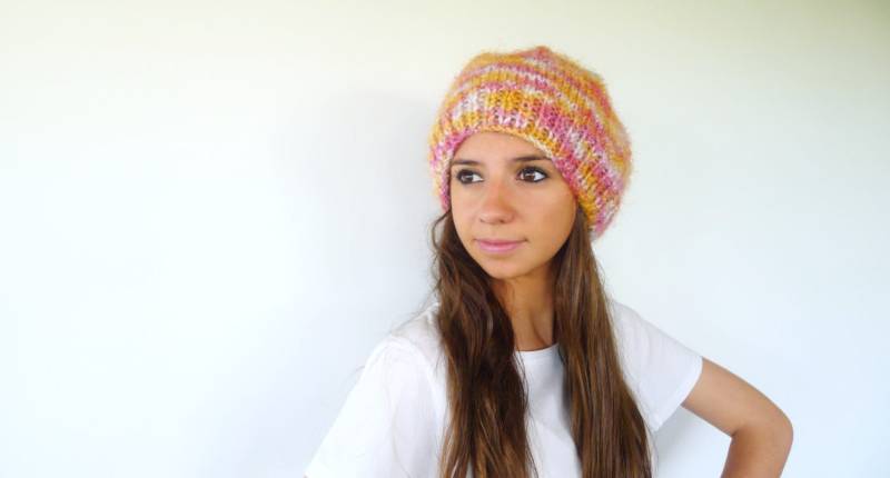 Rosa Strickmütze. Handgefertigte Wollmütze. Damenhüte. Strickmützen. Geschenkideen Für Sie von TheHandKnittedFactor