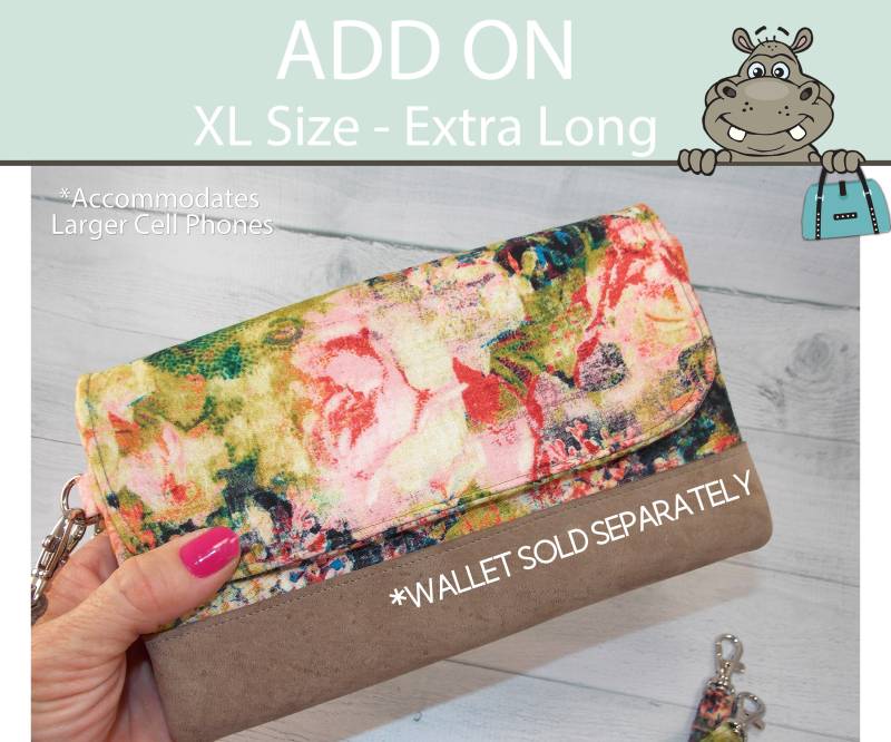 Add-On Xl Extra Lang Fügen Sie Ihrer Doppel-Reißverschluss-Brieftasche Mehr Länge Großes Telefon Bietet Platz Für Größere Handys Brieftasche Add-On Xl Extra Lang Fügen Sie Ihrer Doppel-Reißverschluss-Brieftasche Mehr Länge Großes Telefon Bietet Platz Für Größere Handys Brieftasche von TheHappiHippo