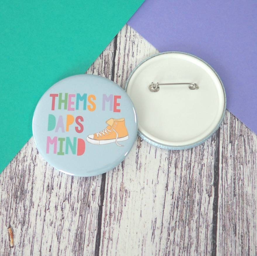 Thems Mir Geist Mit Daps Zitat Buttons | 25mm, 45mm Oder 58mm, Schlüsselanhänger | 45mm 58mm Und Taschenspiegel | 58mm Thems Mir Geist Mit Daps Zitat Buttons | 25mm, 45mm Oder 58mm, Schlüsselanhänger | 45mm 58mm Und Taschenspiegel | 58mm von TheHaveagoCrafter