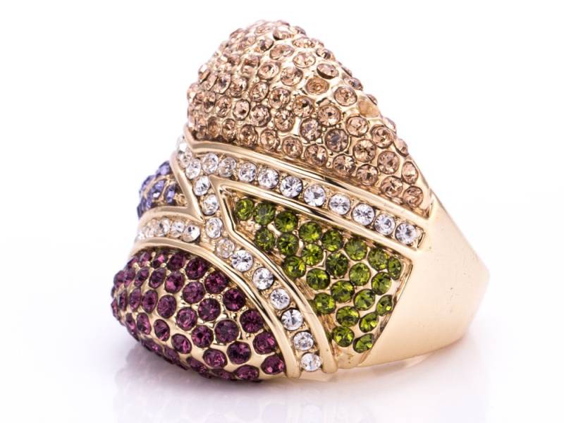 Immobilien Joan Boyce Strass Statement Ring Immobilien Joan Boyce Strass Statement Ring von TheHillbillyHipster