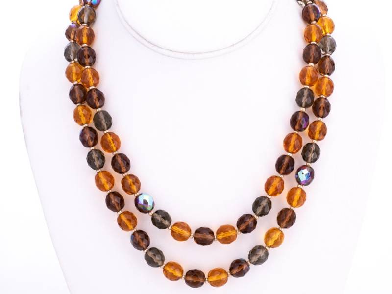 Jahrgang Joan Rivers Classics Kollektion Swarovski Kristall Perlen Halskette von TheHillbillyHipster