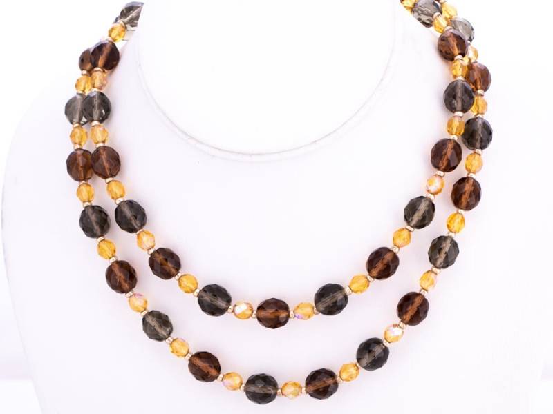 Jahrgang Joan Rivers Classics Kollektion Swarovski Kristall Perlen Halskette von TheHillbillyHipster