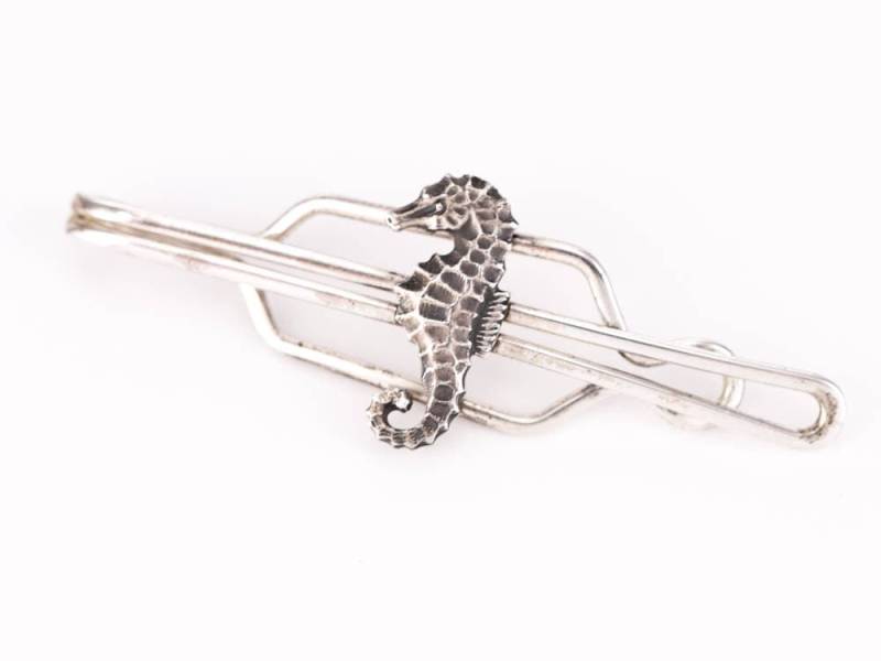 Vintage Sterling Silber Seepferdchen Deichsel Vintage Sterling Silber Seepferdchen Deichsel von TheHillbillyHipster
