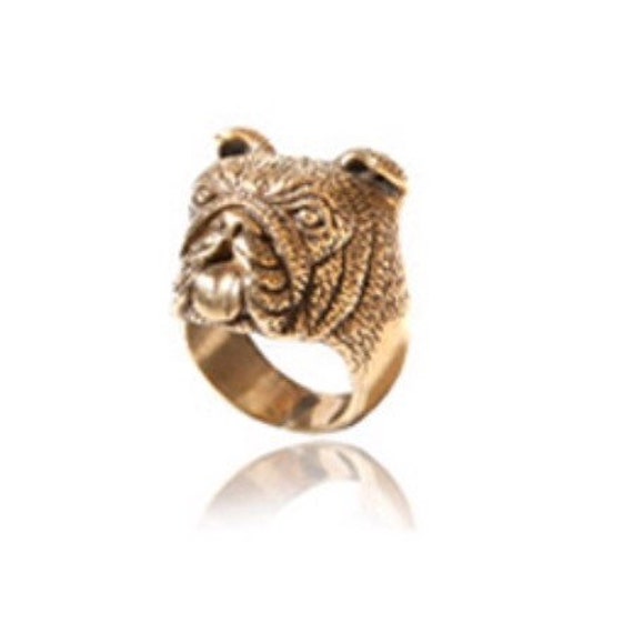 Bulldogge Ring in Bronze Bulldogge Ring in Bronze von TheHirstCollection
