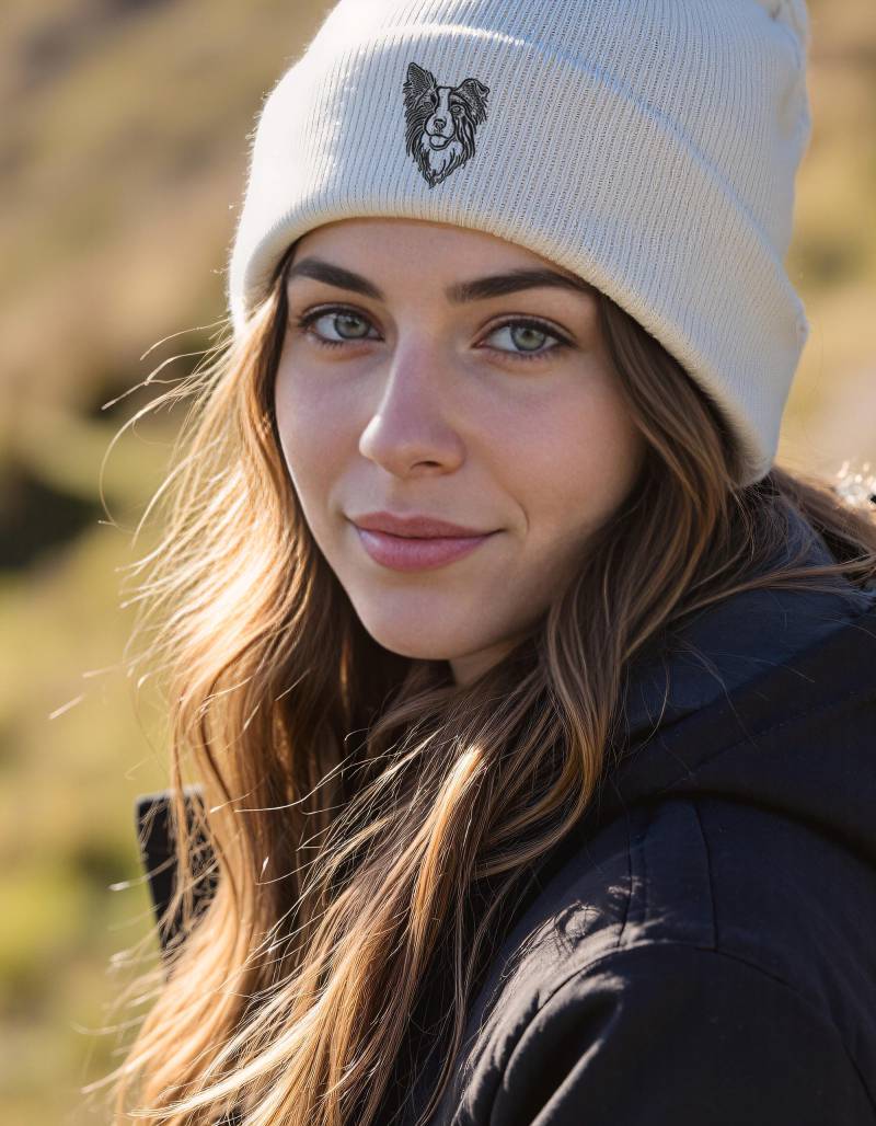 Border Collie Geschenke, Mütze Skimütze Mit Einzigartigem Gesticktem Design Von The House Of Dog von TheHouseOfDogShop