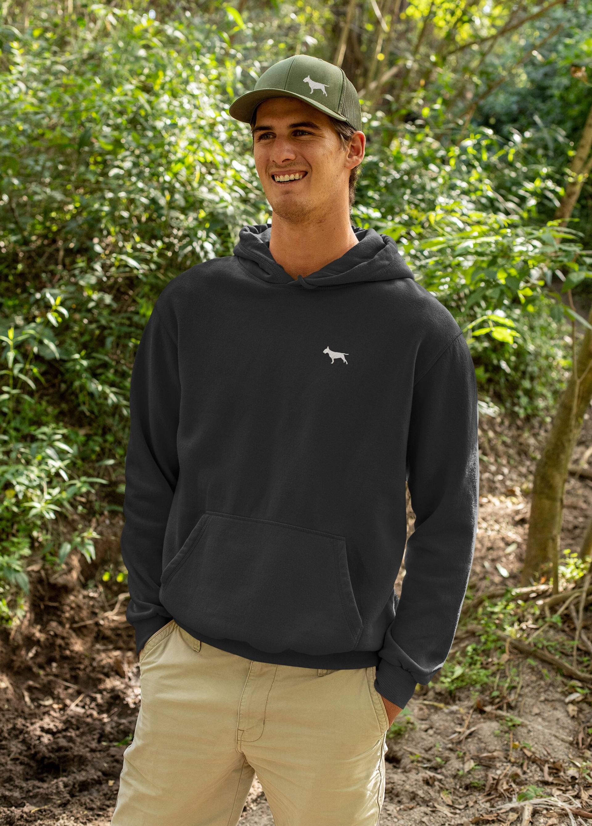 Bullterrier Besitzer Geschenke Besticktes Hoodie Top Aus Dem Hause Dog von TheHouseOfDogShop