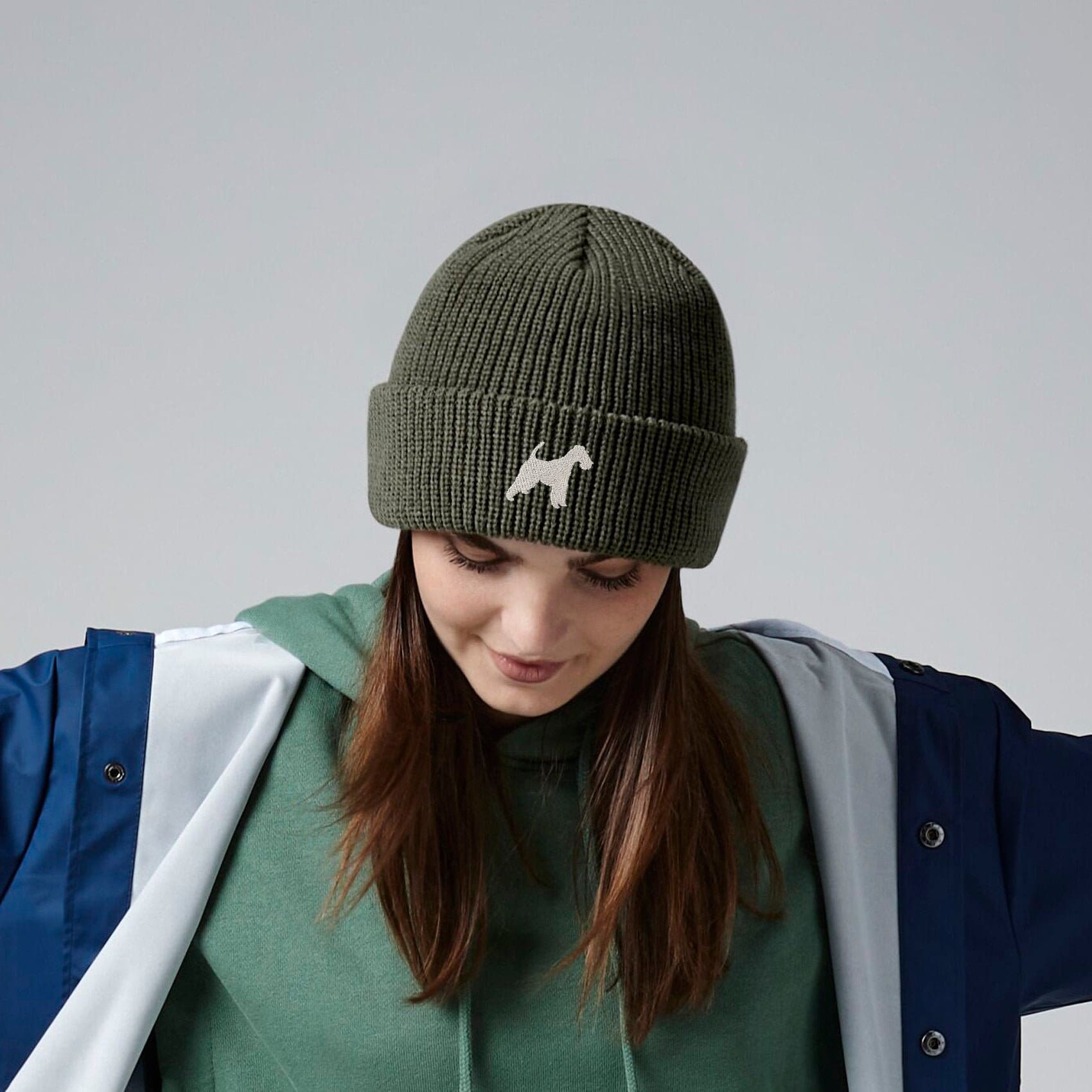 Fox Terrier Besitzer Kleidung Geschenke. Wasserabweisend Warmer Winterthermisch Bestickter Beanie Skihut Aus Dem Haus Des Hundes von TheHouseOfDogShop