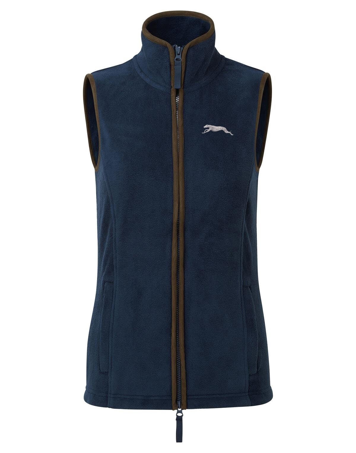 Windhund, Lurcher, Windhund Kleidung Geschenk Bestickt Damen Fit Fleece Gilet von TheHouseOfDogShop