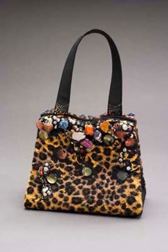 Kunst Geparden Felltasche von TheHouseofMichelle