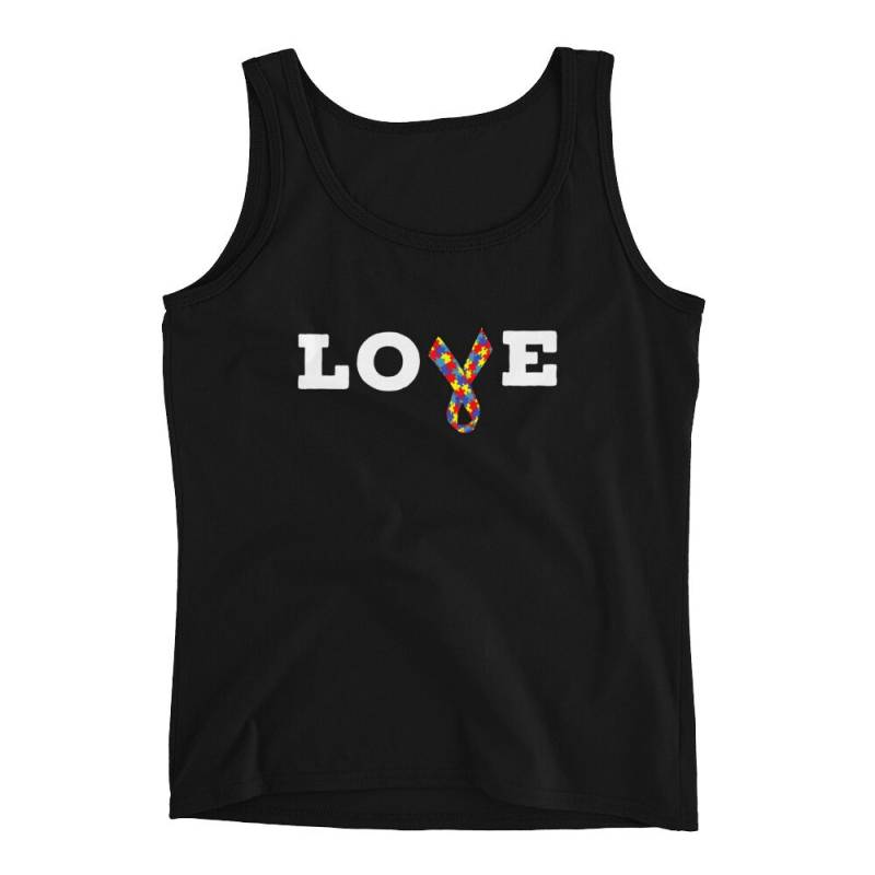 Liebe - Autismus Bewusstsein Tank-Top von TheHuntleyFactory