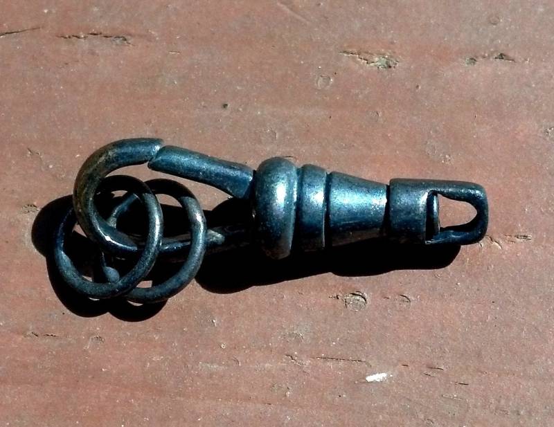 2 Antik Versilbert Schwenk Hummer Verschlüsse/Clips, 22x8mm 2 Antik Versilbert Schwenk Hummer Verschlüsse/Clips, 22x8mm von TheIndigoRaven