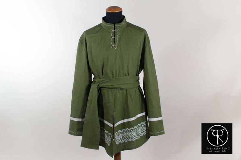 Auf Bestellung Feanor Elfen Lord Fantasy Tunika, Maßanfertigung, Leinen Auf Bestellung Feanor Elfen Lord Fantasy Tunika, Maßanfertigung, Leinen von TheIronRing