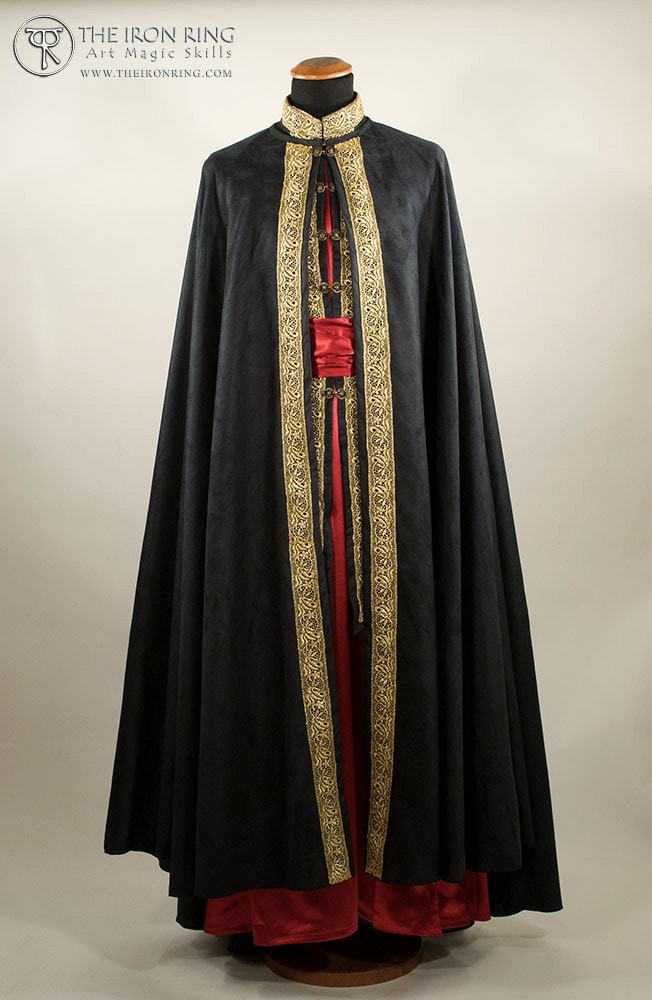 Auf Bestellung Veldür Kit Elfen Lord Fantasy Mage Robe Und Umhang, Maßgefertigt von TheIronRing