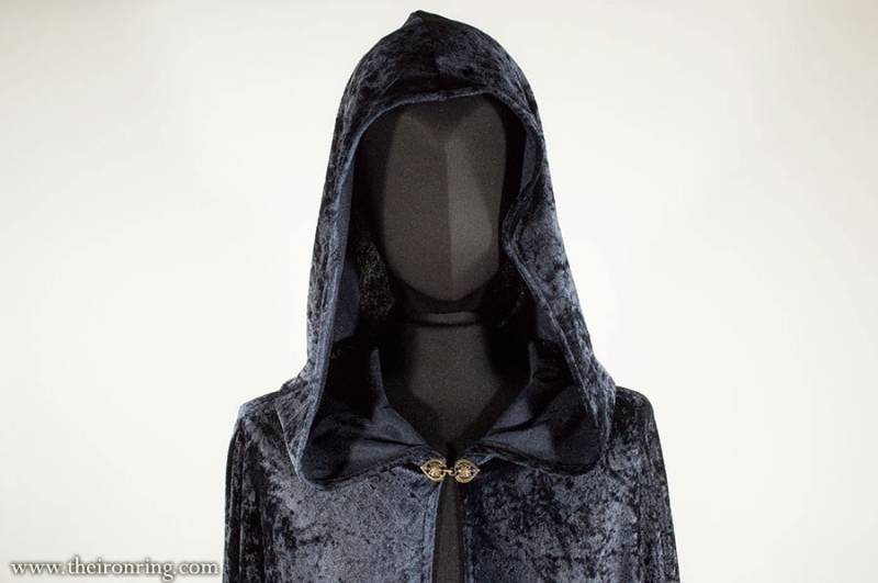 Fantasy Elfen Umhang Chenille Samt, Larp, Fantasy, Renaissance von TheIronRing
