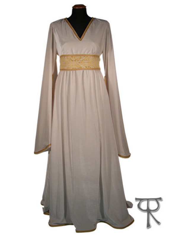 Grace Fantasy Mittelalter Renaissance Hochzeitskleid, Komplett in Feinem Brokat Und Chenille Samt Oder Samt, Maßgefertigt von TheIronRing