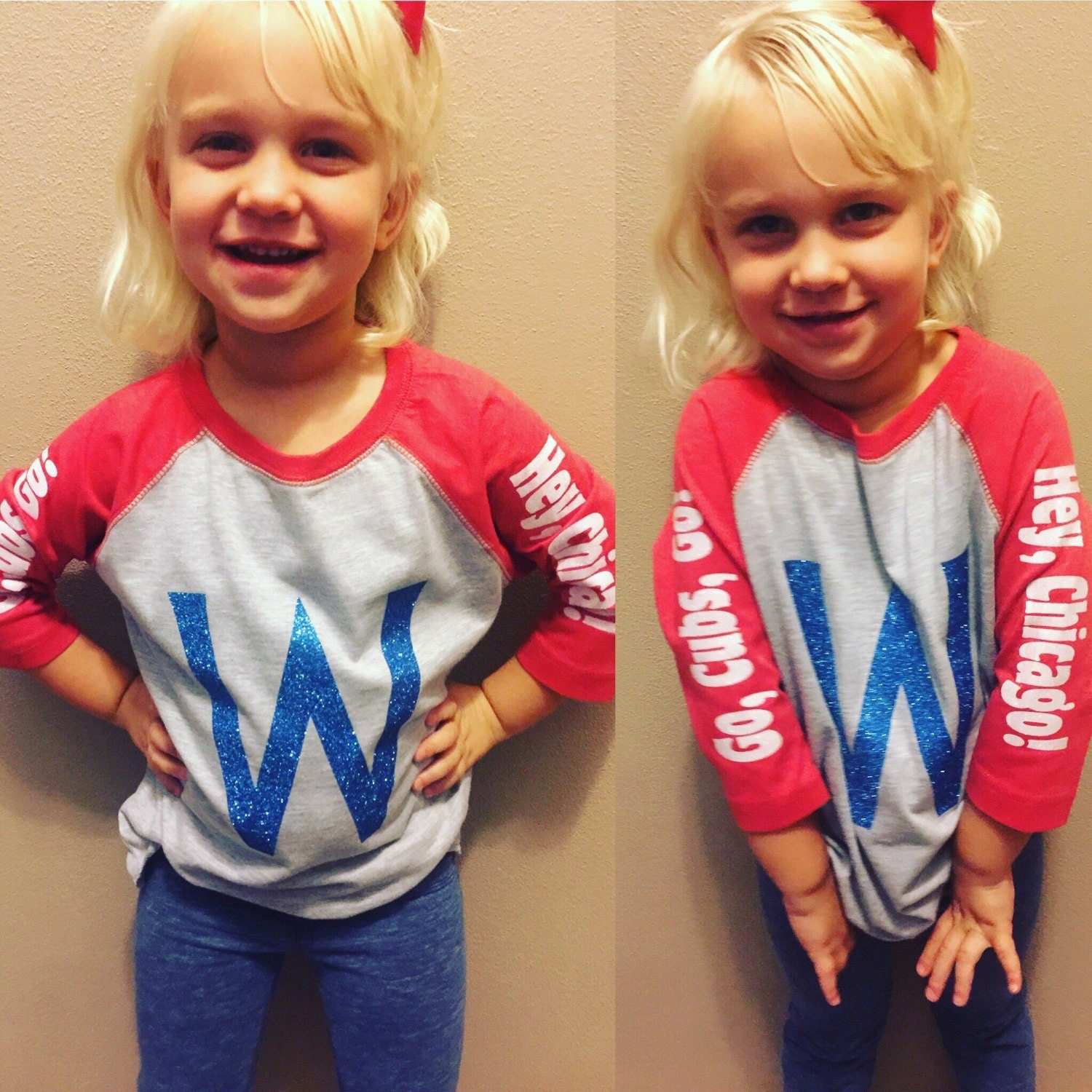 Los Jungs Gehen Glitter Cubs Shirt, Baseballsaison, Chicago Shirts, Ausrüstung, Unisex Baseball T-Shirts von TheJTdesigns