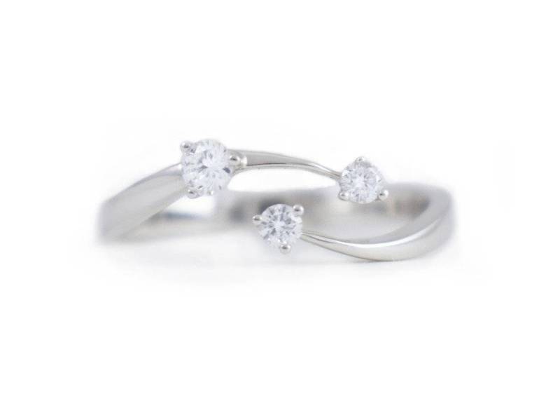 Sale - Schwimmender Diamantring von TheJewelPrincess