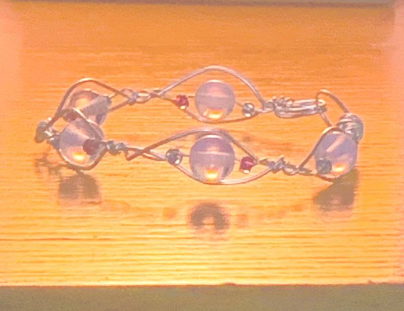 Mondstein Und Silber Armband. Wunderschöner Echter in Gefasst. Heilstein. Handgefertigt. Einzigartiges Geschenk. Geburtsstein Krebs von TheJewelTreeArt