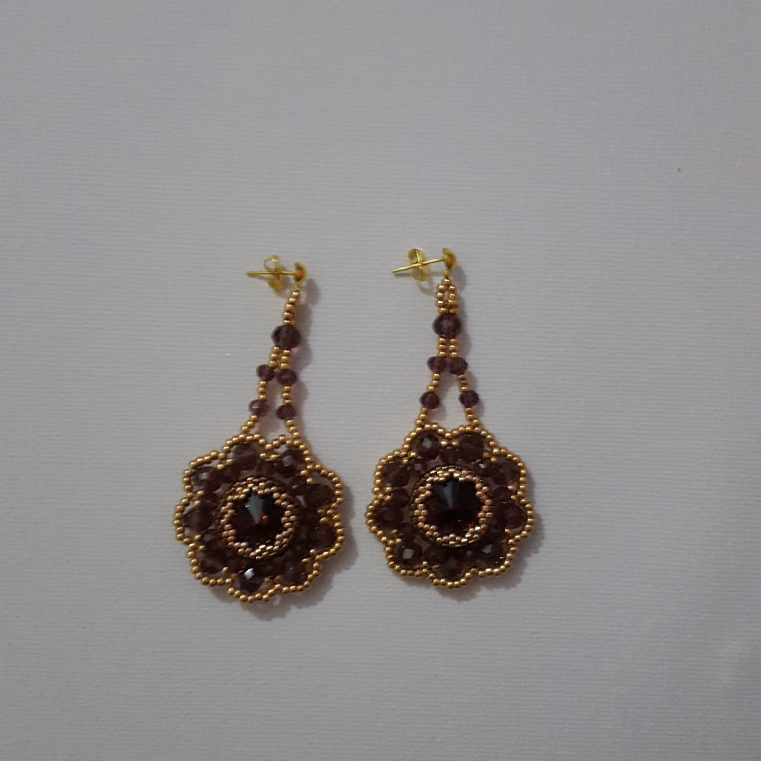 Blume-Ohrring-Rivoli-Blume-Kunst-Ohrring Blume-Ohrring-Rivoli-Blume-Kunst-Ohrring von TheJewelleryPalace