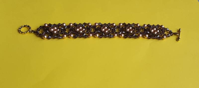 Blushing Brautarmband Perlen Brautarmband Blushing Brautarmband Perlen Brautarmband von TheJewelleryPalace
